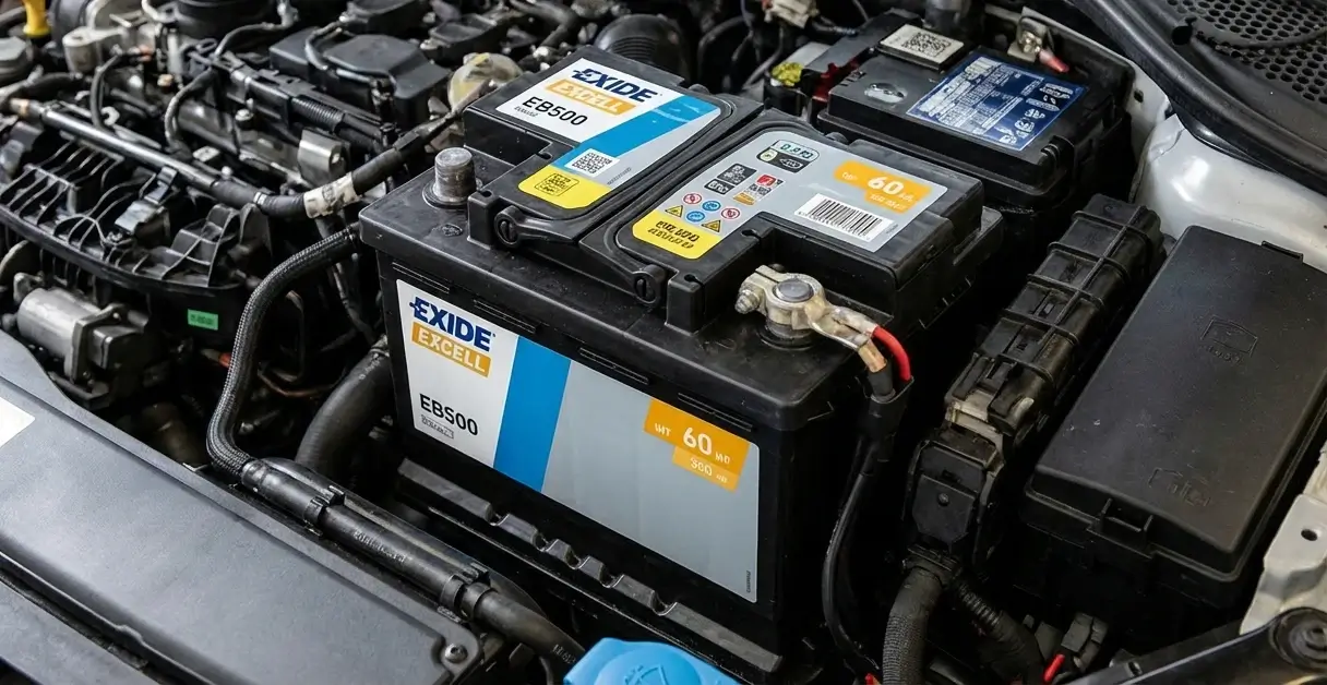 Spárování vozidla s novou autobaterií